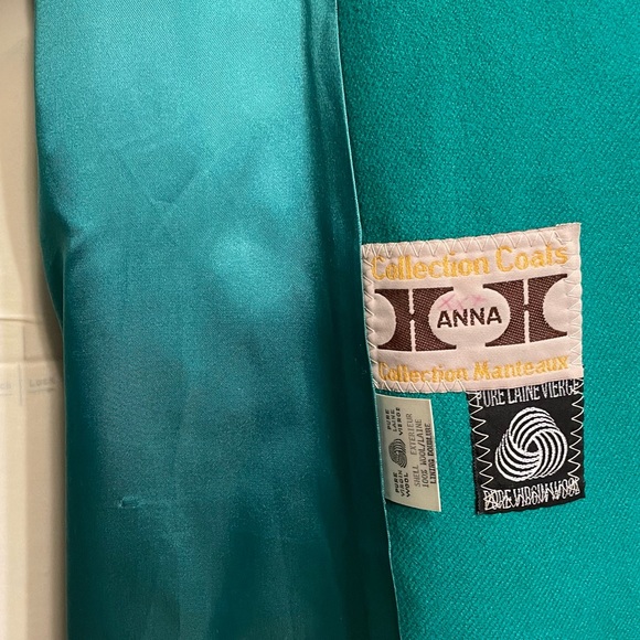 Emerald Green Wool Jacket - Picture 5 of 6